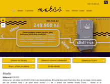 Tablet Screenshot of malac.cz